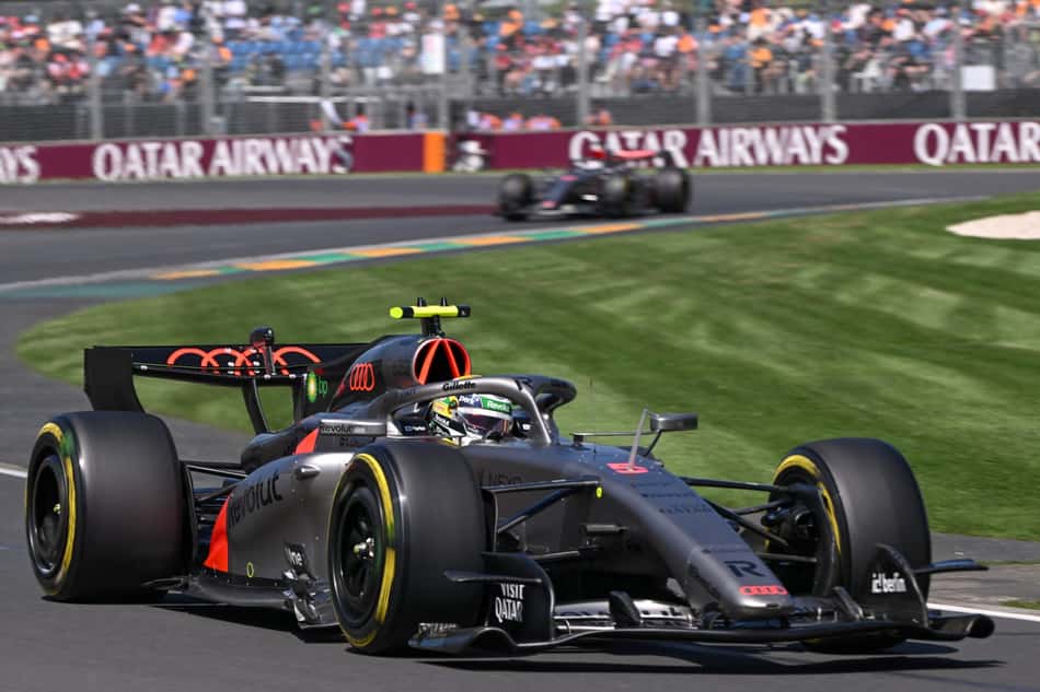 Gabriel Bortoleto na F1 2026 pela Audi (Foto: WILLIAM WEST / AFP)