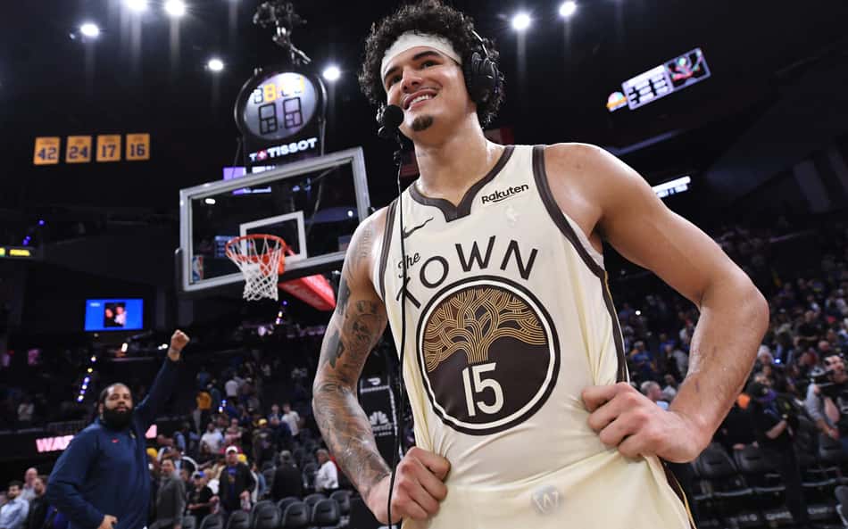 Warriors destaca momentos de Gui Santos em vitória na NBA; veja vídeos