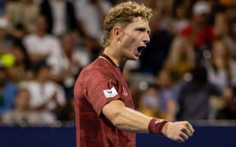 O espanhol Martin Landaluce, uma das maiores zebras do Masters 1000 de Miami (Divulgação)