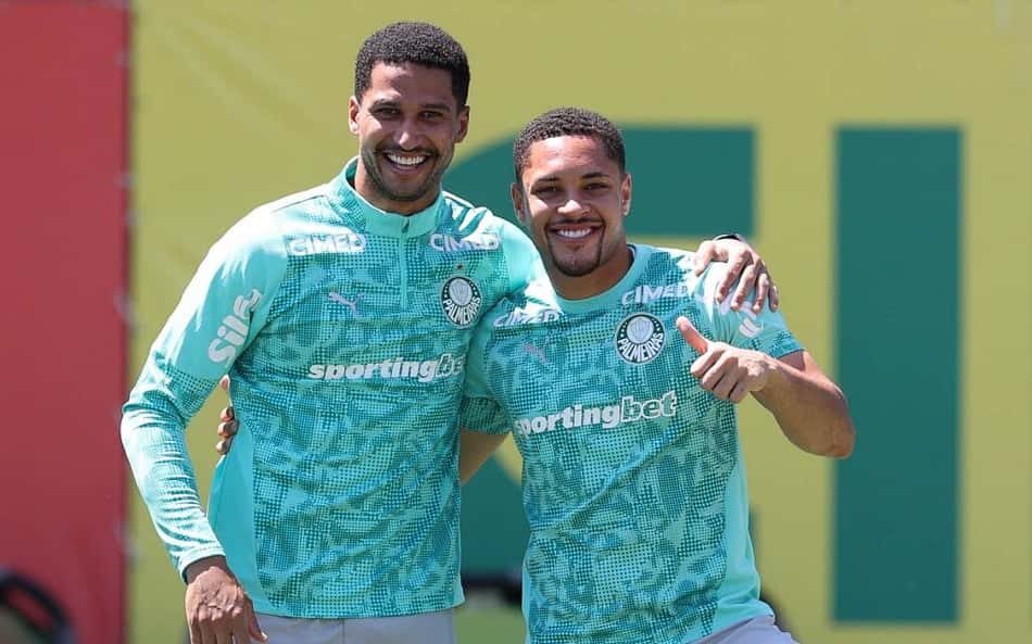 Murilo zagueiro Vitor Roque atacante Palmeiras