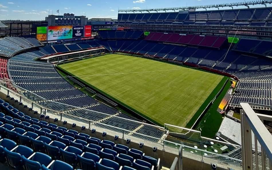 Gillette Stadium, em Boston, receberá o amistoso entre Brasil e França