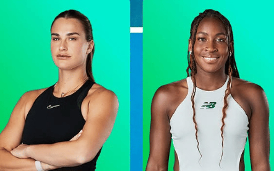 Aryna Sabalenka e Coco Gauff se enfrentam na final do Miami Open (Reprodução)