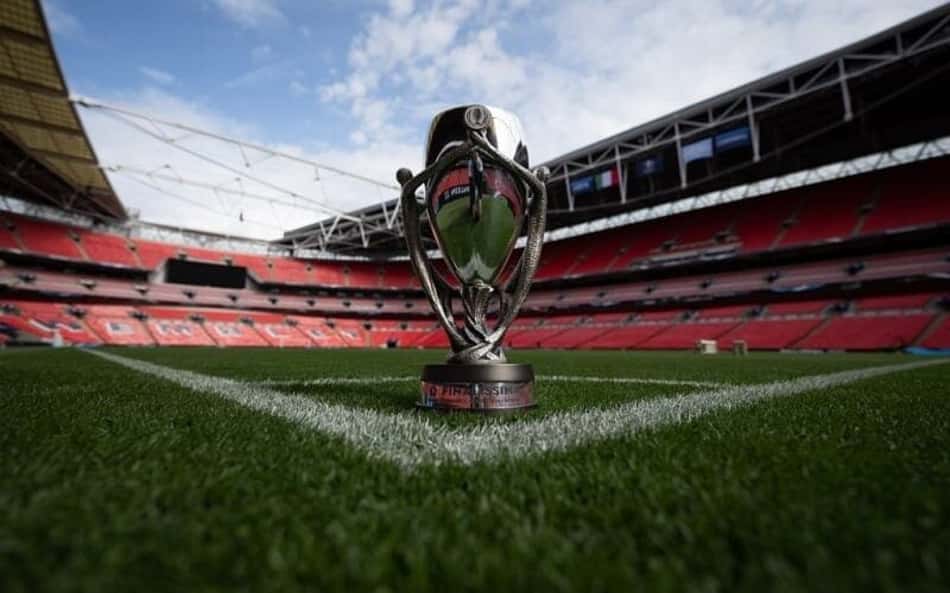 Troféu da Finalíssima entre Itália e Argentina