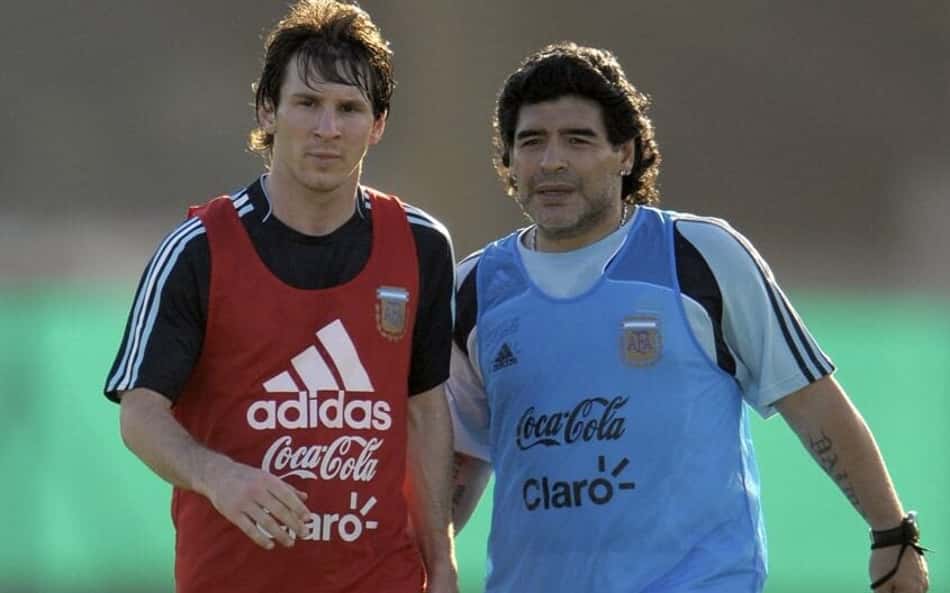 Lenda da Argentina decreta quem foi melhor entre Messi e Maradona: 'Não tem'