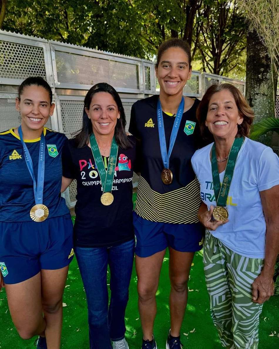 Duplas campeãs olímpicas do vôlei de praia feminino do Brasil