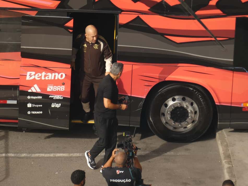 Leonardo Jardim no Maracanã para Fluminense x Flamengo (Foto: Lucas Bayer/Lance!)