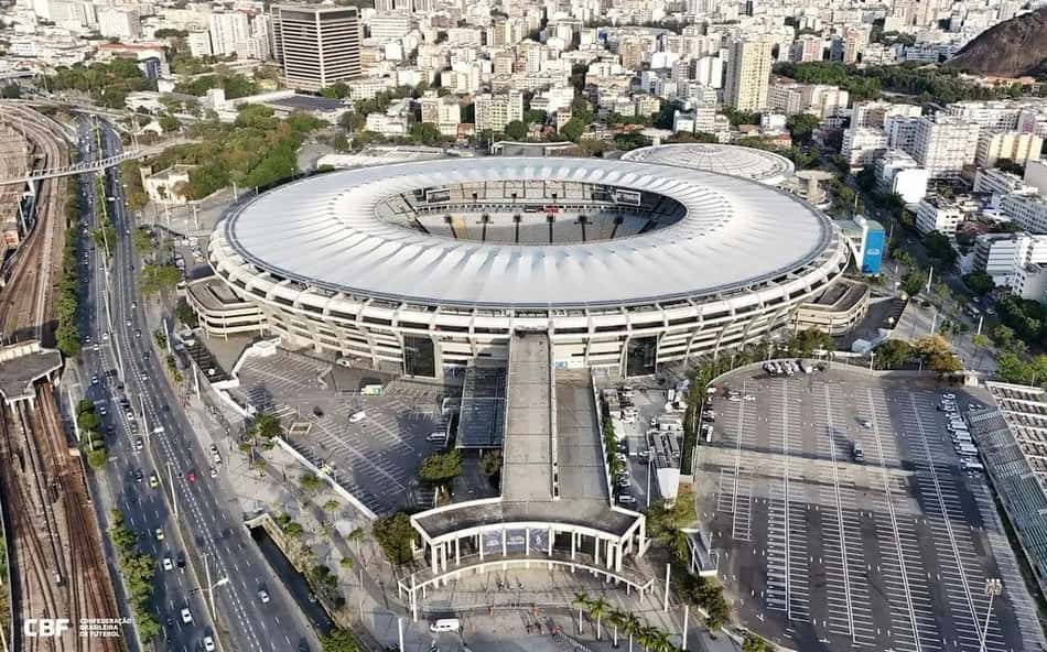 Imagem do Complexo Maracanã (Foto: Rafael Ribeiro/CBF)