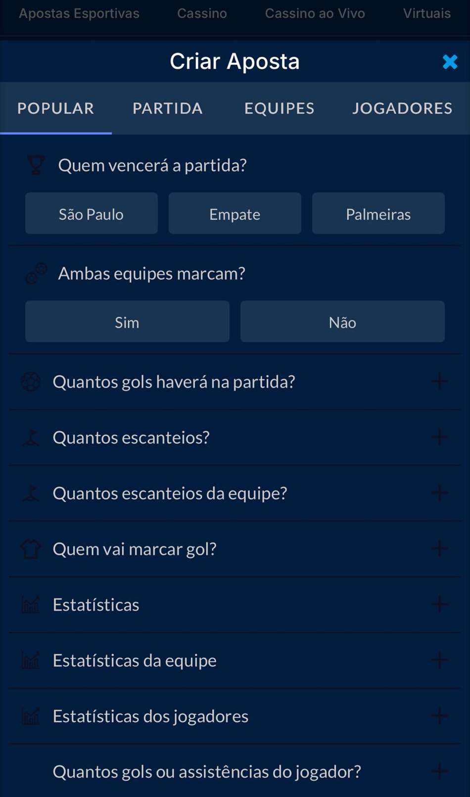 Captura de tela com ofertas no fim de semana no Criar Aposta na Oleybet.