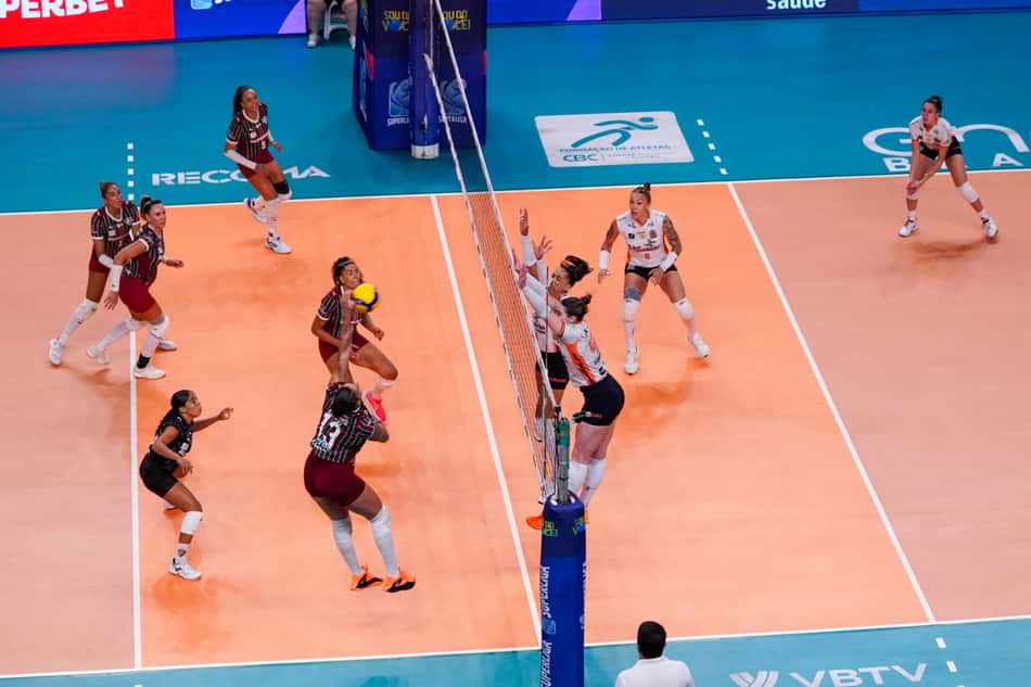 Osasco x Fluminense pela Superliga Feminina 25/26 (Foto: Carolina Oliveira/Osasco)