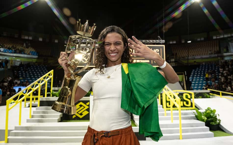 Rayssa Leal em ação no SLS Super Crown (Foto: Pablo Vaz/SLS)