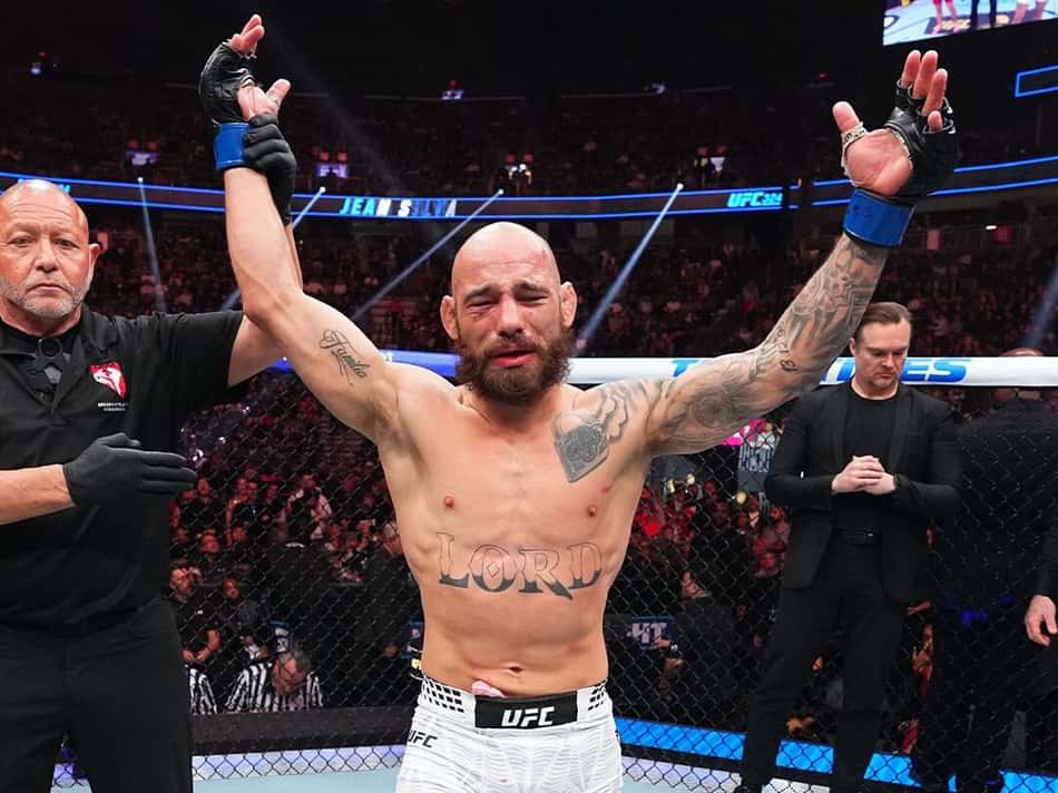 Jean Silva está perto do top-5 dos penas do UFC (Foto: Reprodução Instagram ufc)