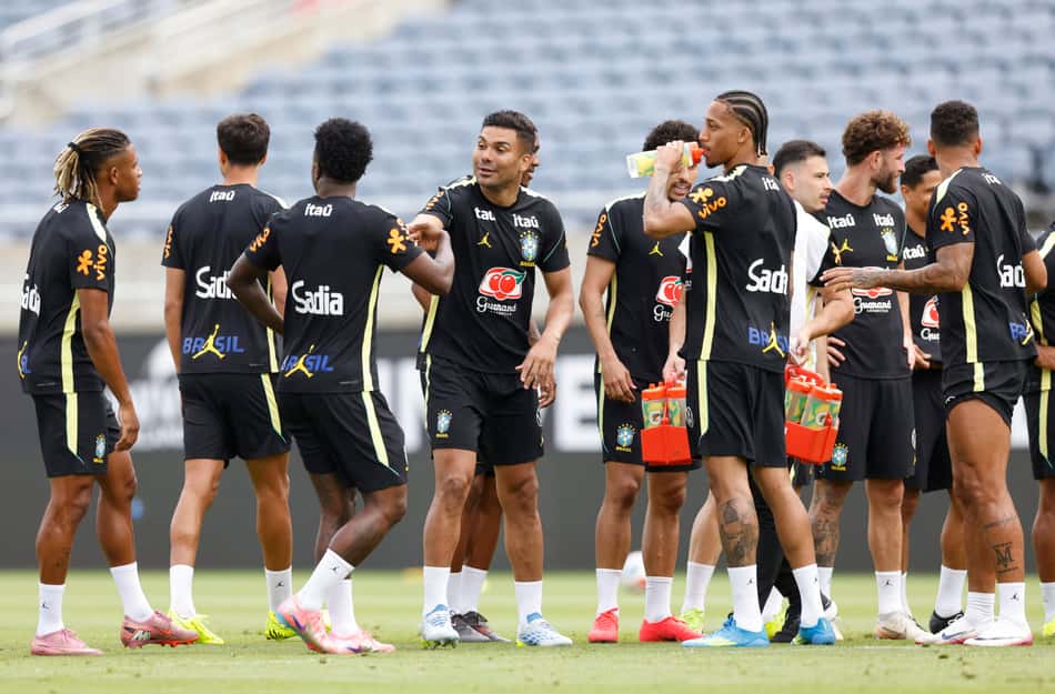 Último treino da Seleção antes do amistoso entre Brasil e Croácia