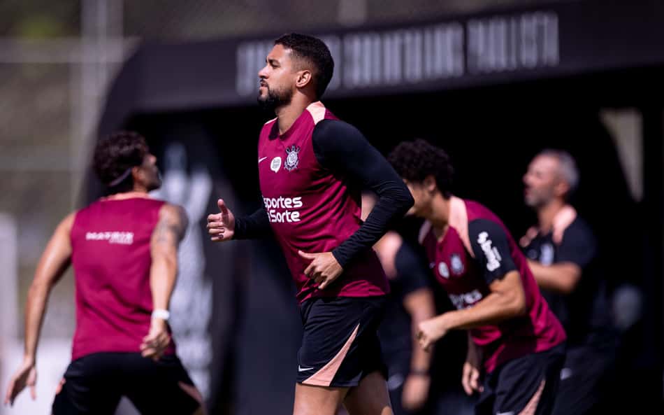Corinthians treina de olho no Vasco (Foto: Rodrigo Coca/Agência Corinthians)