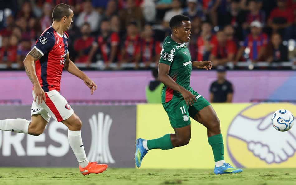 Palmeiras empata com Cerro Porteño e perde a liderança do grupo na Libertadores; dê suas notas