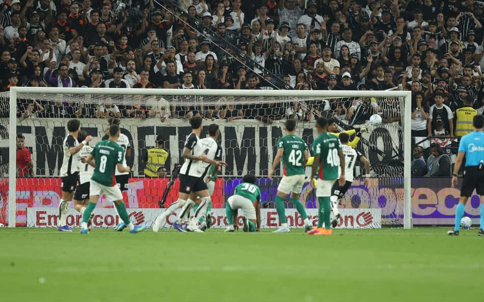 Corinthians e Palmeiras empataram em 0 a 0 (Foto: Alex Miranda/AtoPress/Folhapress)