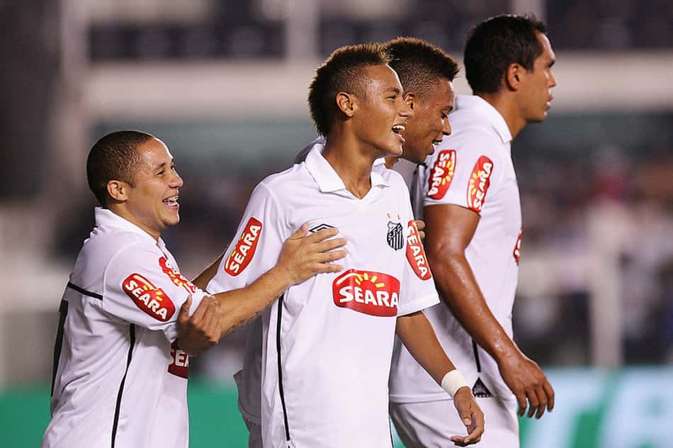 Neymar foi o artilheiro da Copa do Brasil de 2010 conquistada pelo Santos. (Foto: Ricardo Saibun/ Santos FC)