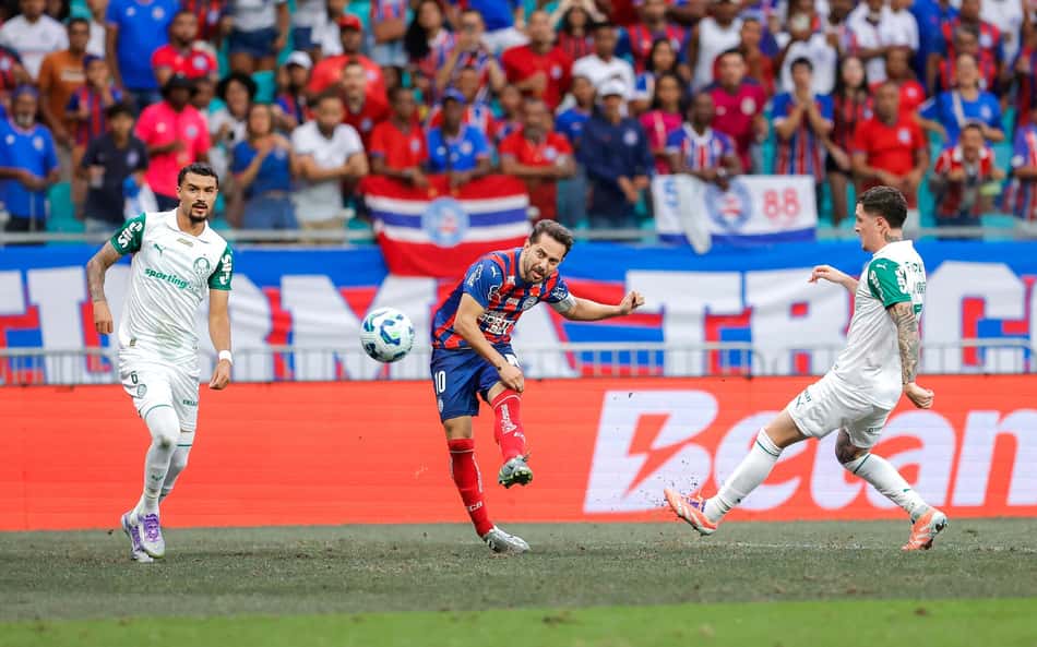 Veja gols em Bahia x Palmeiras: VERDÃO NA FRENTE! Ramos marca contra
