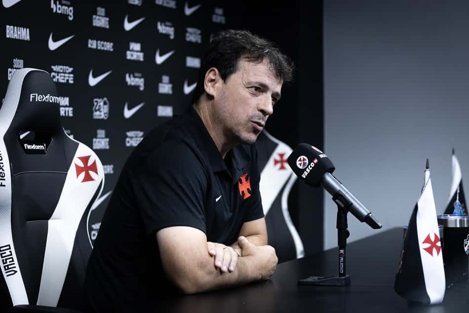 Diniz trabalhou recentemente no Vasco da Gama (Foto: Matheus Lima/Vasco)
