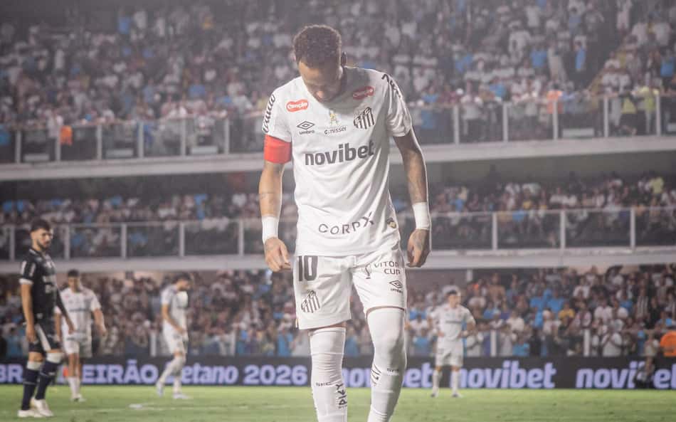 Fala polêmica de Neymar pega mal na imprensa (Foto: Raul Baretta/ Santos FC)