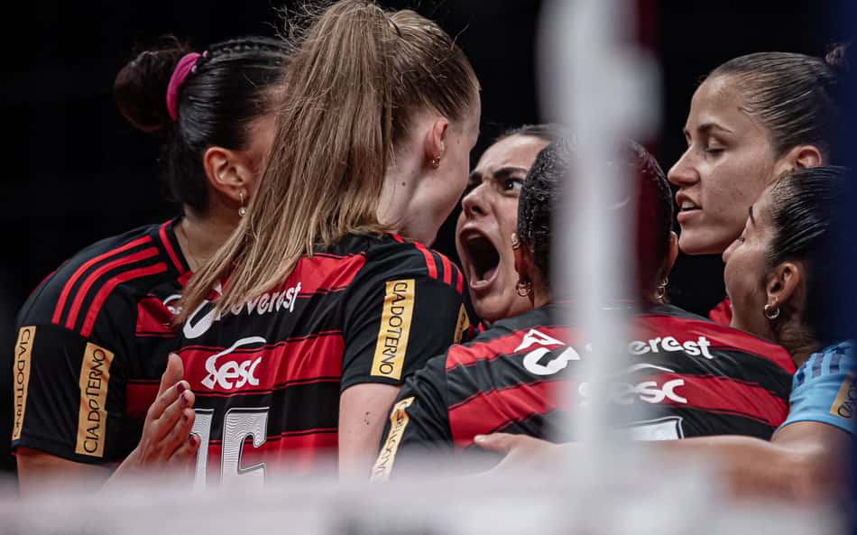 Sesc Flamengo x Mackenzie pela Superliga Feminina 2025/26 (Foto: Paula Reis/Flamengo)