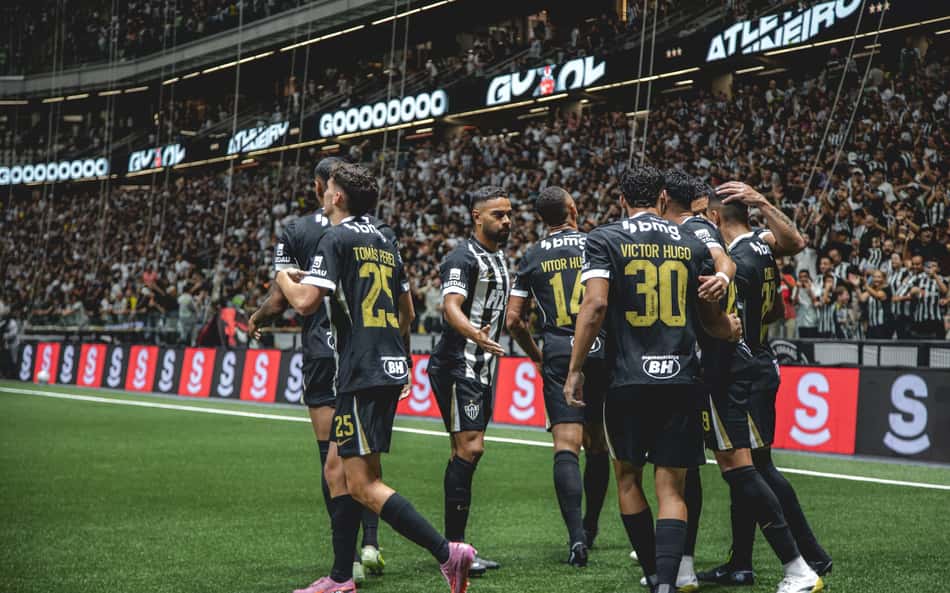 Veja gols de Atlético-MG x Athletico-PR: Victor marca, Scarpa amplia e Julimar desconta
