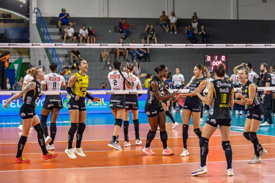 Dentil Praia Clube x Sesi Bauru pela Superliga feminina 2025/26 (Foto: Flickr/Dentil Praia Clube)