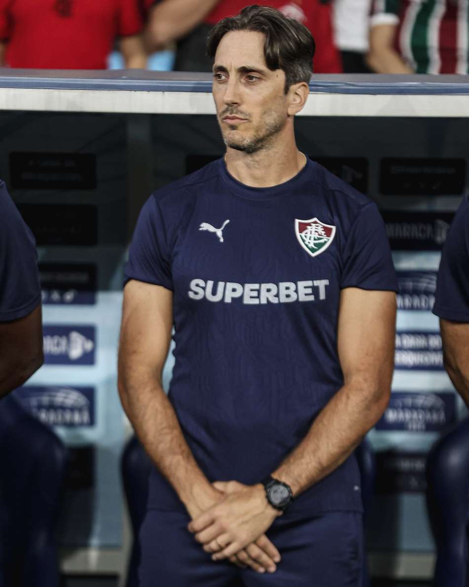 Luis Zubeldía é o técnico do Fluminense (Foto: Lucas Merçon/ Fluminense FC)