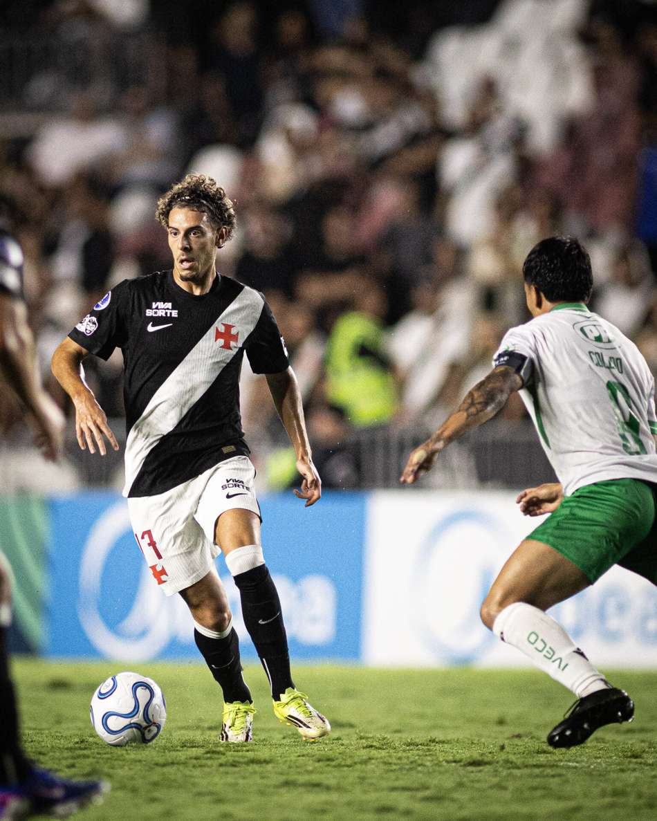 Nuno Moreira durante Vasco x Audax Italiano (Foto: Matheus Lima/Vasco)