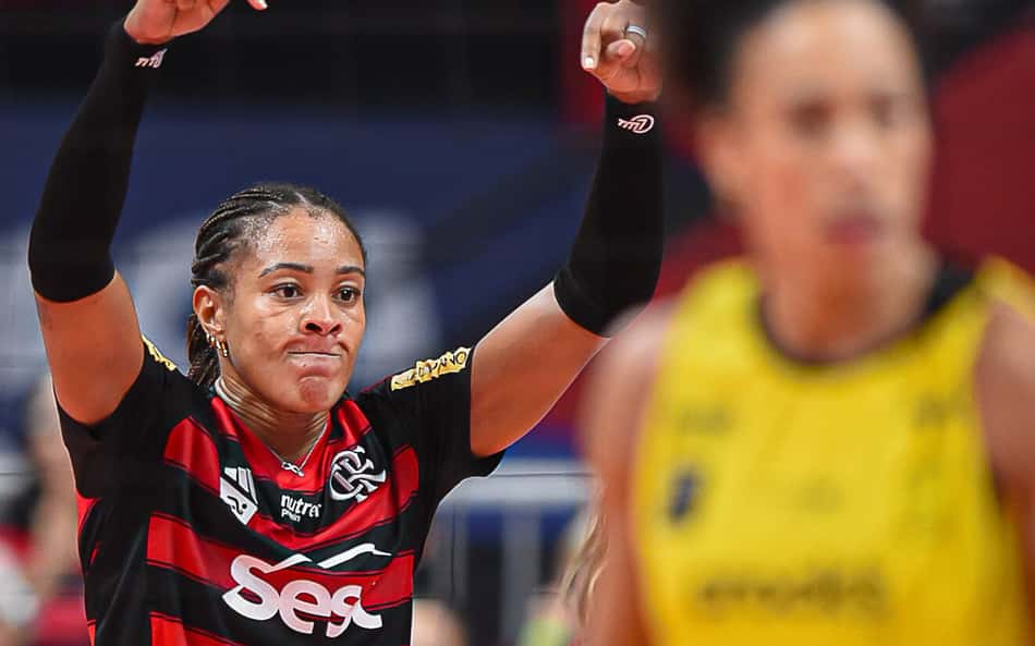Sesc/FlamengoXPraiaClube_SuperligaFem_Maracanãzinho_17-04-2026_Foto:PaulaReis/Flamengo