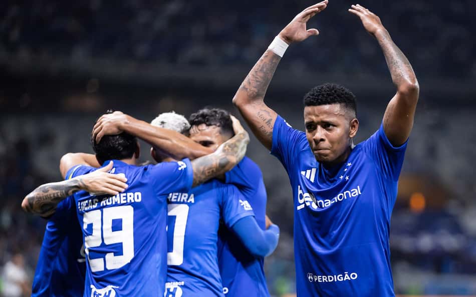 Cruzeiro x Grêmio, no Mineirão (Foto: Gustavo Aleixo/Cruzeiro)