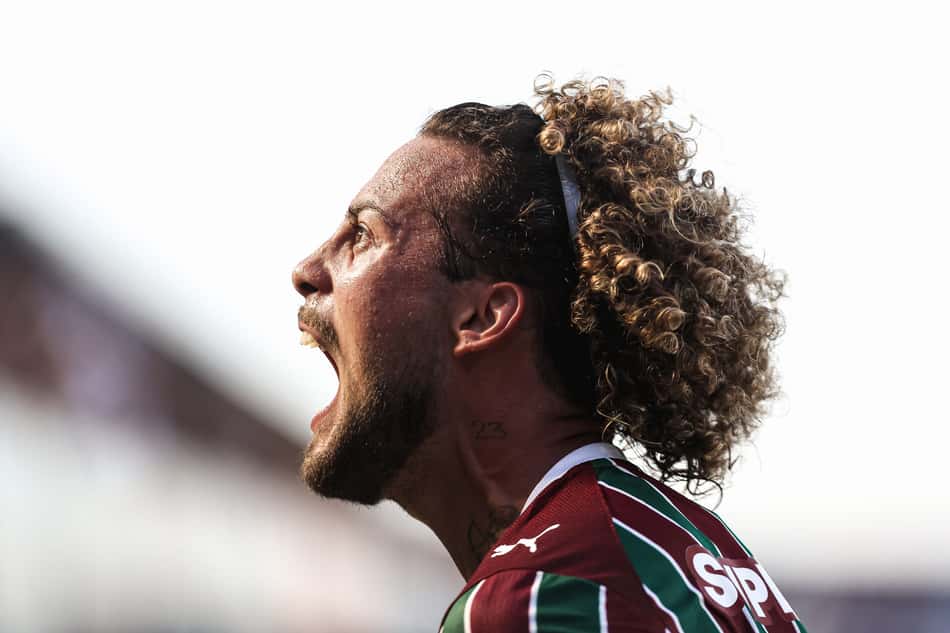 O Fluminense venceu o Santos por 3 a 2 pelo Brasileirão, após uma semana conturbada, marcada por protestos da torcida (Foto: Lucas Merçon / Fluminense FC)