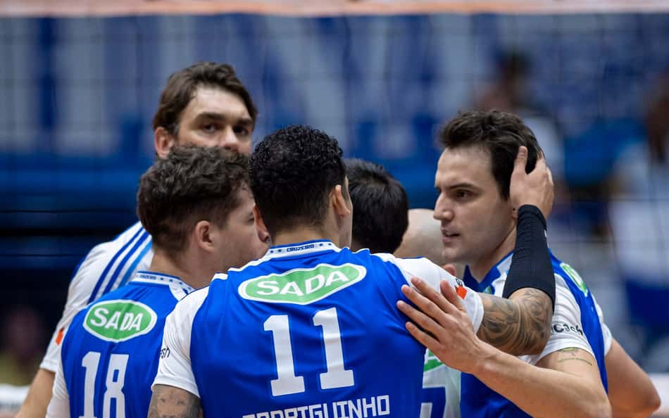 Cruzeiro vence Minas no jogo 1 da série de semifinal da Superliga Masculina 25/26 (Foto: Agência i7/Sada Cruzeiro)