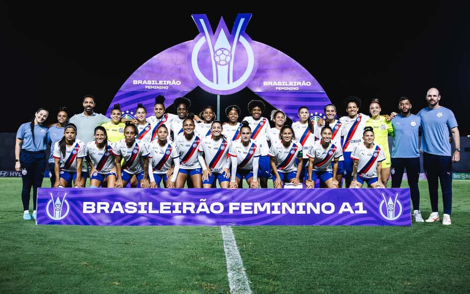 Bahia disputa a Série A1 do Brasileirão Feminino. (Leticia Martins/EC Bahia)