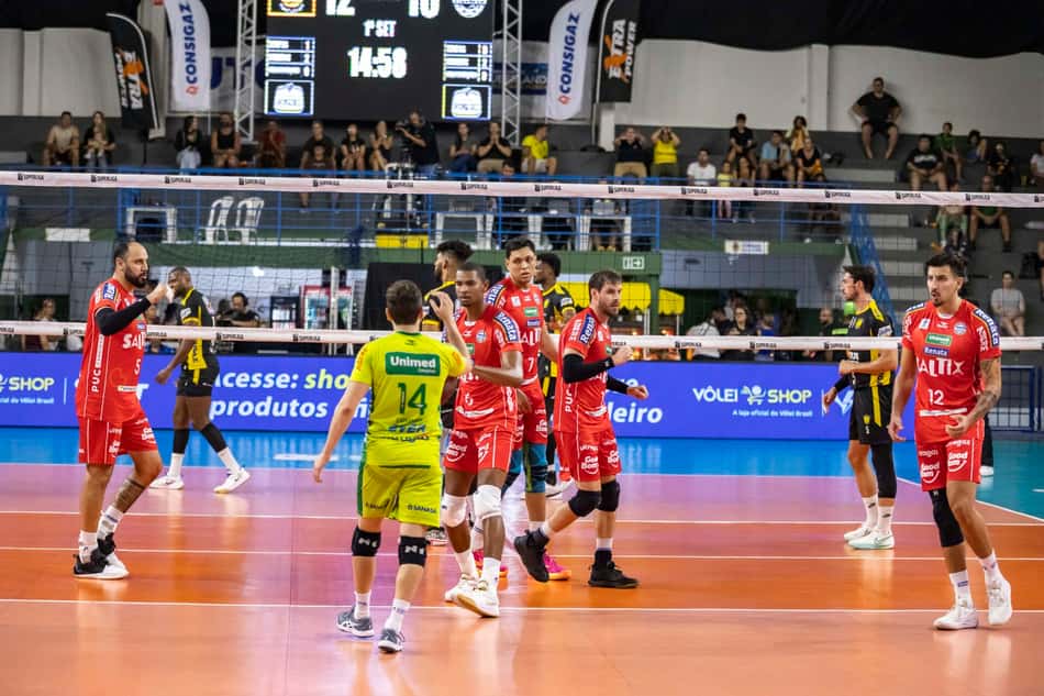 Praia Clube x Campinas pela semifinal da Superliga Masculina 25/26 (Foto: Bruno Cunha)
