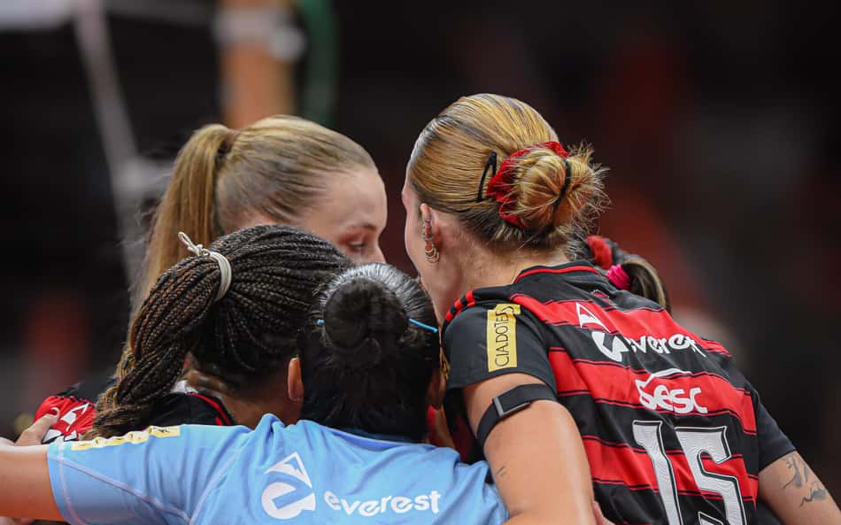 Sesc RJ Flamengo foi eliminado da Superliga Feminina 25/26 na semifinal (Foto: Paula Reis/ Flamengo)