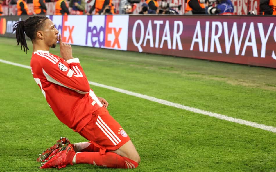 Olise provoca Real Madrid após classificação do Bayern na Champions League