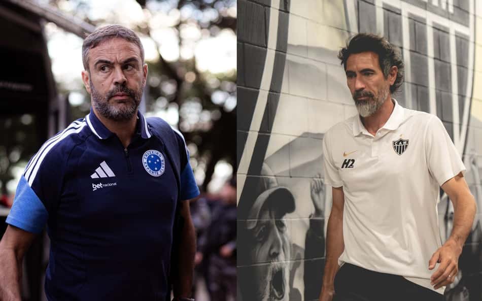 Artur Jorge x Eduardo Domínguez: como chegam os técnicos de Cruzeiro e Atlético-MG ao clássico