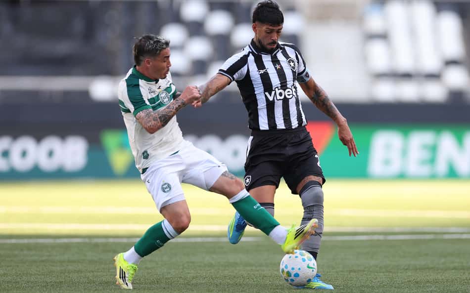 Veja gols em Botafogo x Coritiba: Glorioso vira com Arthur Cabral mas sofre empate