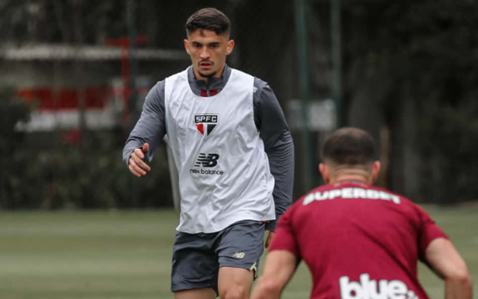 Pablo Maia sofre fraturas em treino do São Paulo e passará por cirurgia