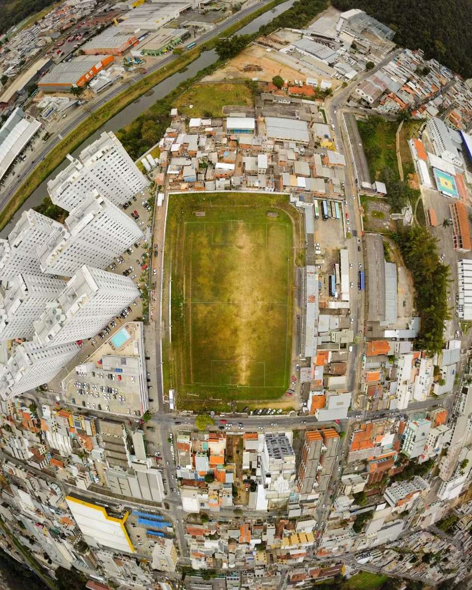 Estádio Salles Oliveira, do Tupi (Foto: Marcelo Costa/Coast FC/Tupi Foot Ball Club)