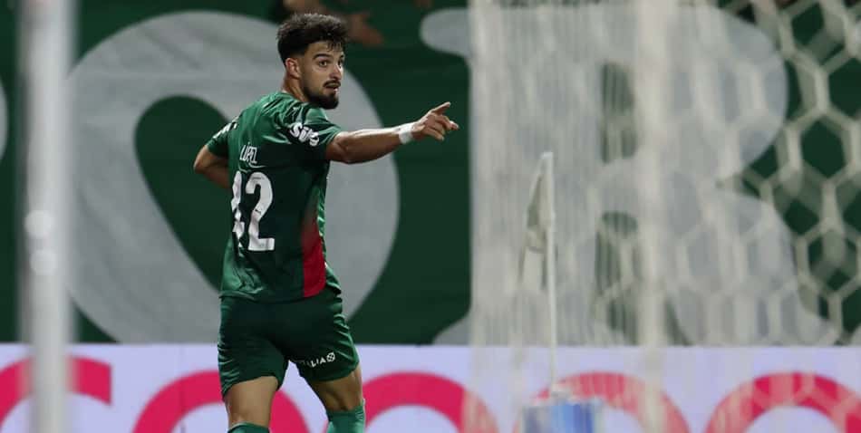 Flaco López em ação pelo Palmeiras (Foto: Cesar Greco/Palmeiras)