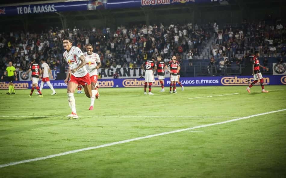 Veja gols de Bragantino x Flamengo: PASSEIO! Pitta e Gabriel fazem golaço e Lucas amplia