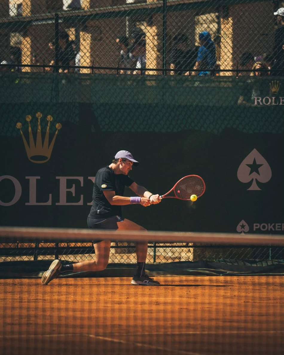 João Fonseca em treino em Monte Carlo (Reprodução)