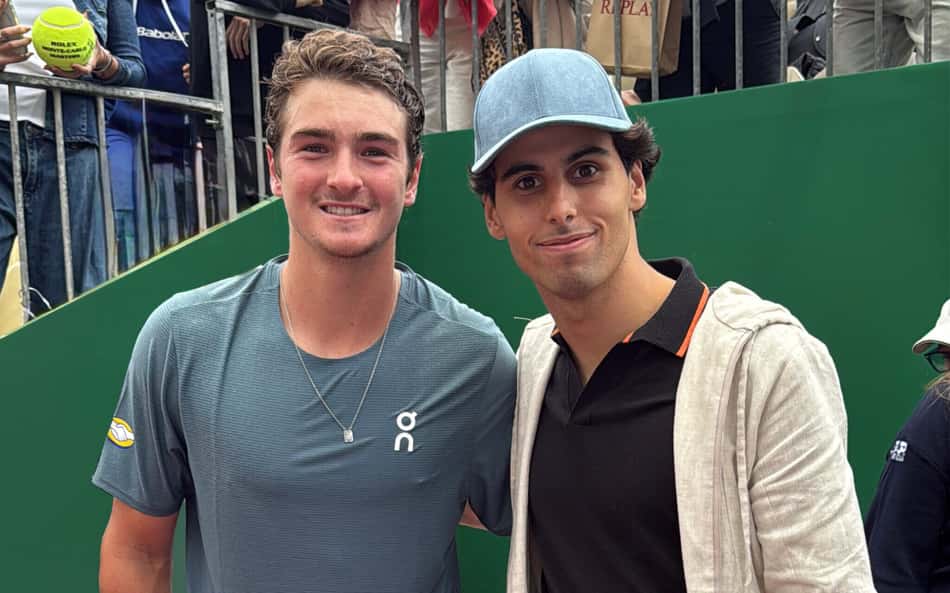 João Fonseca e Gabriel Bortoleto em Monte Carlo (Reprodução)
