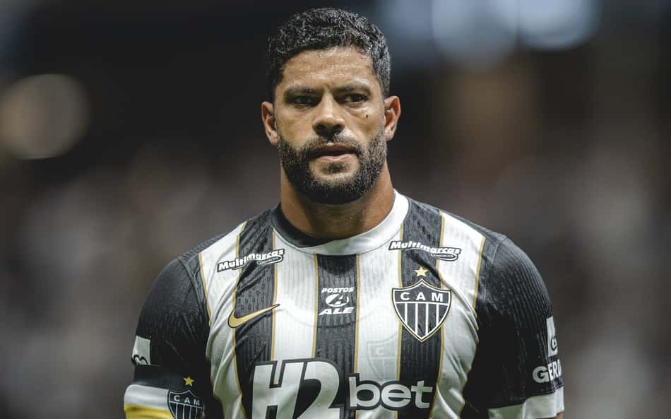 Hulk não jogou na última derrota, para resolver tratativas com Fluminense (Foto: Pedro Souza / Atlético)