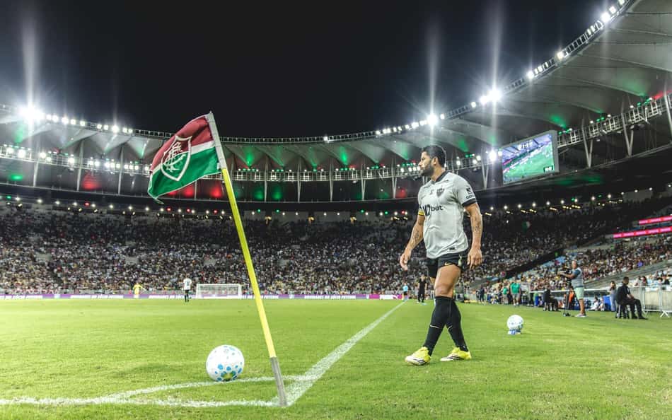Hulk no Maracanã contra o Fluminense (Foto: Pedro Souza / Atlético)