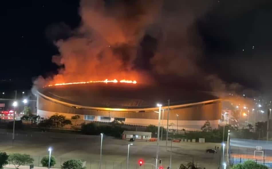 Velódromo do Parque Olímpico já foi alvo de outros dois incêndios