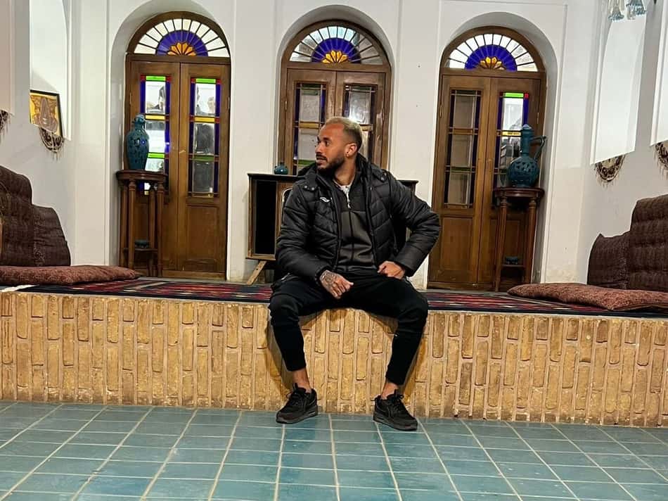 Jair Tavares detalha passagem pelo FC Mes Rafsanjan, do Irã (Foto: Arquivo pessoal)