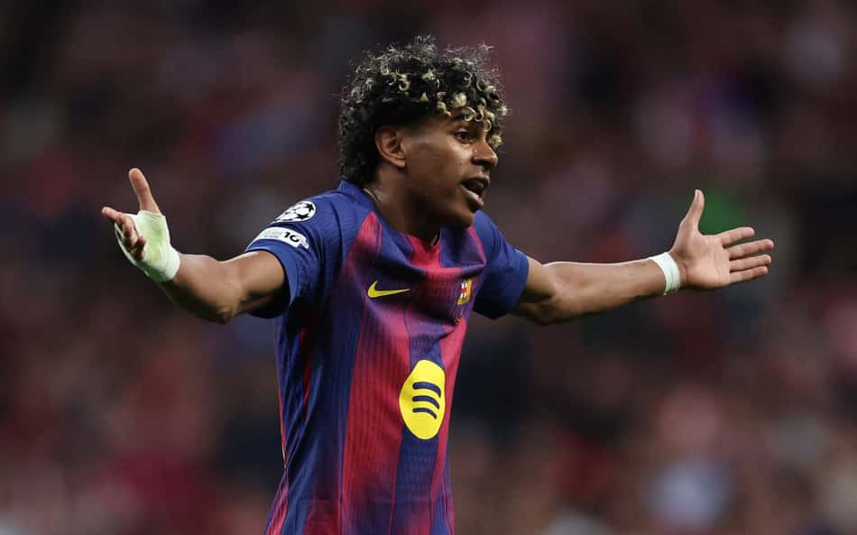 Lamine Yamal vira alvo de críticas após Atlético de Madrid x Barcelona