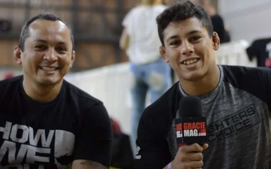 Melqui e Mica Galvão em entrevista (Foto: Reprodução)